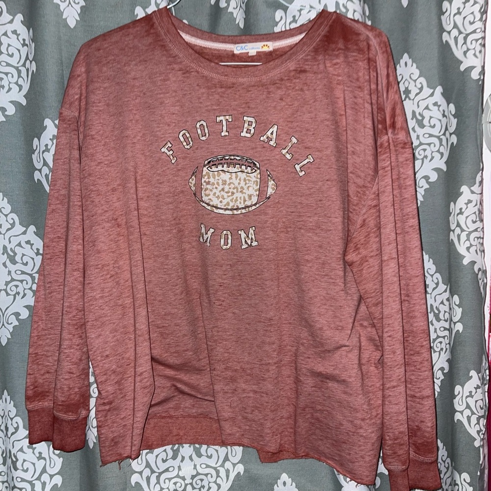 Football mom sweat shirt